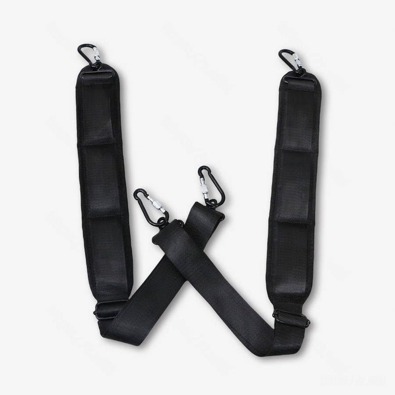 YoungMonic 2pcs Shoulder Strap Replacement Padded Adjustable Bag Strap with Hooks for Laptop Violin Viola Cello Case Straps - Image 1